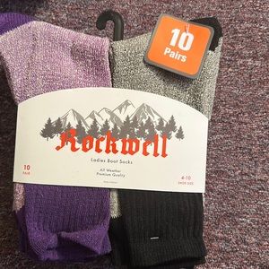 NWT Rockwell Ladies Boot socks